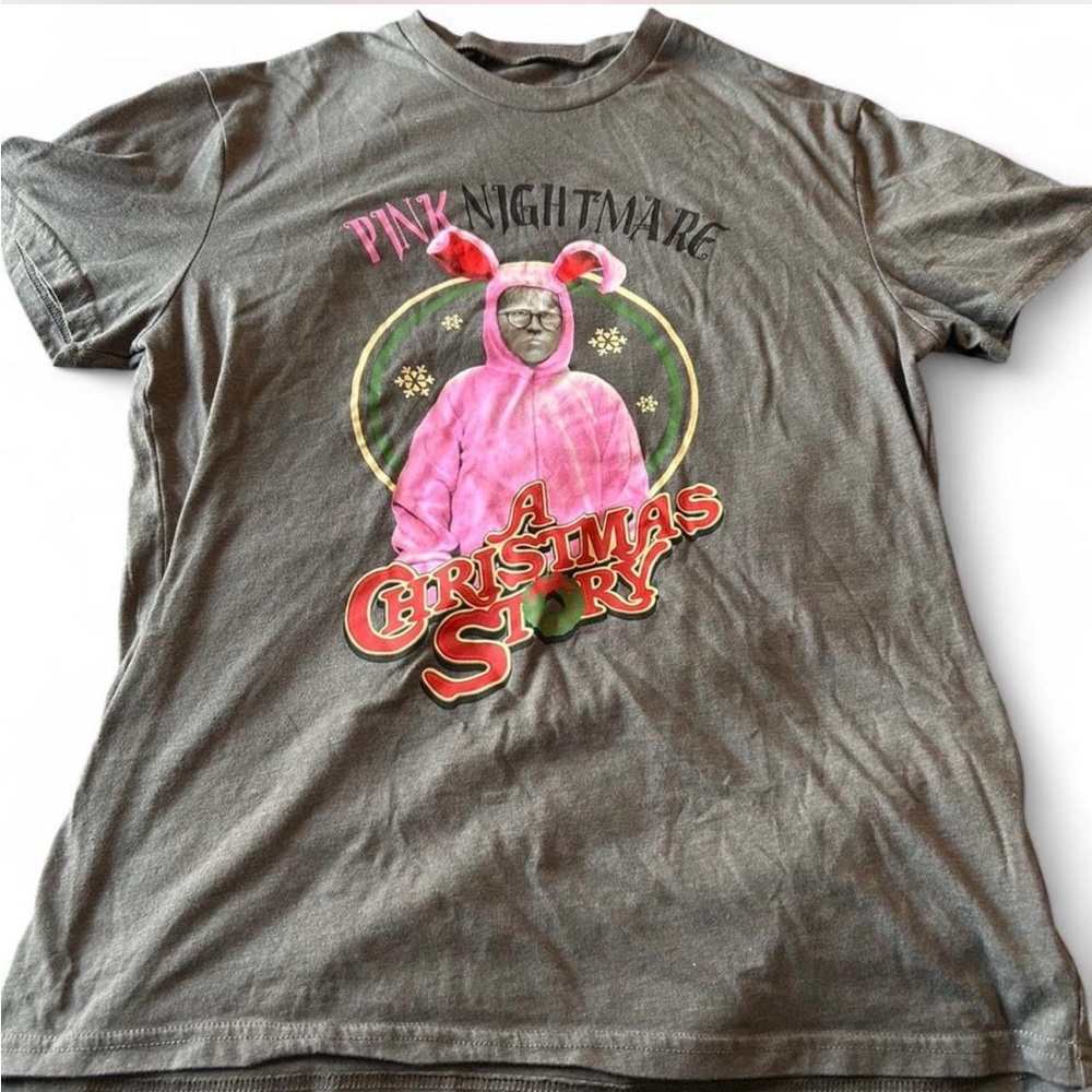 A Christmas Story Graphic Tee - Gray